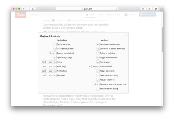 Introducing Keyboard Shortcuts